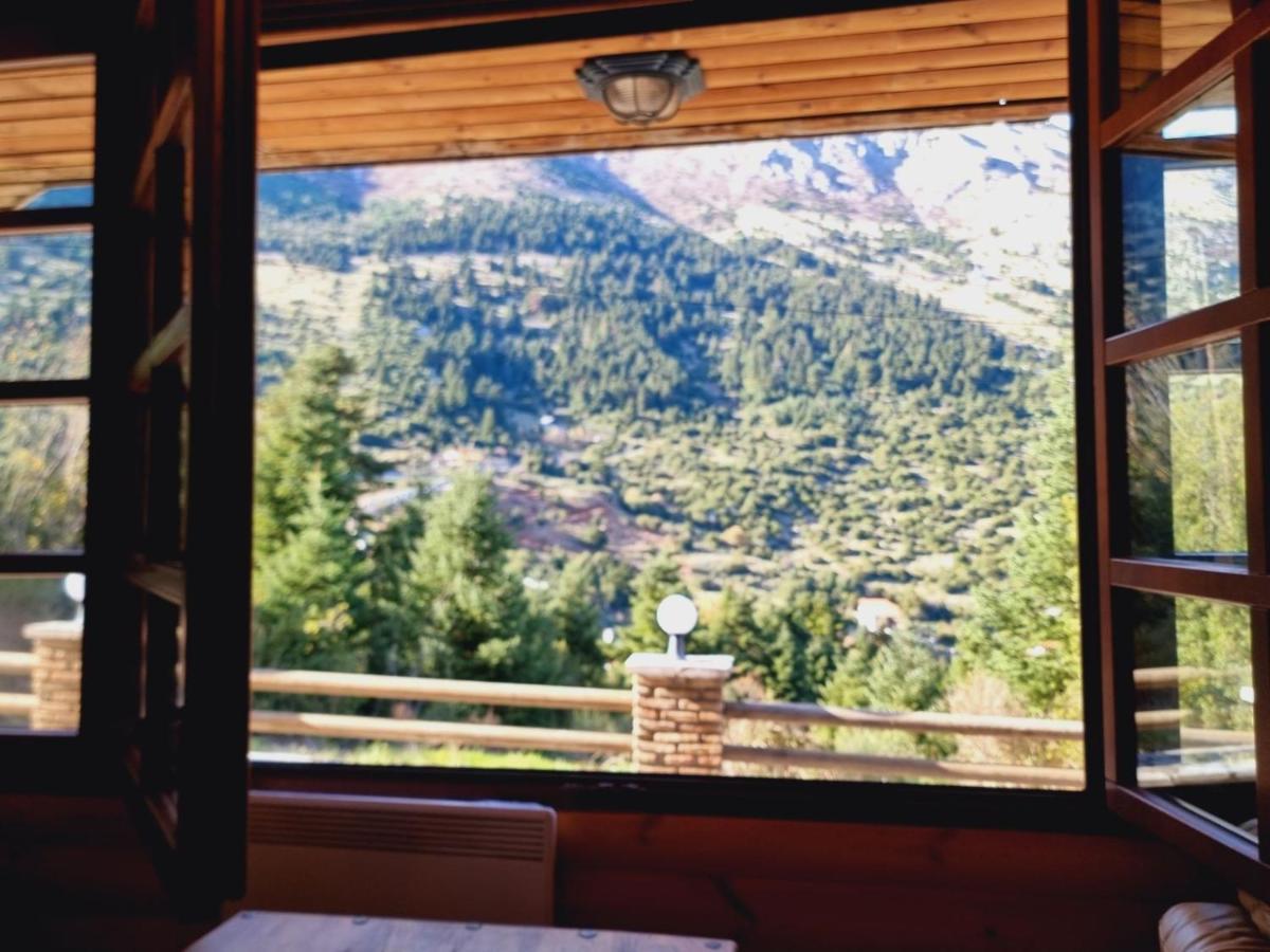 "Nest" The Wooden Suite By Ski Alure Eptálofos Dış mekan fotoğraf